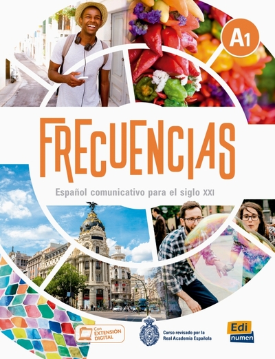 Книга: Edinumen Frecuencias A1. Libro del estudiante 9788491790495