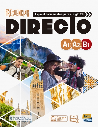 Книга: Edinumen Frecuencias Directo A1-B1. Libro del estudiante 9788491796978