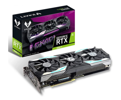 MaxSun Видеокарта PCI-E MAXSUN 8GB GDDR6X 256bit 8nm 1410/14000MHz HDMI/3*DPRTL GeForce RTX 3060 Ti ICraft OC (6940709644140) 6940709644140