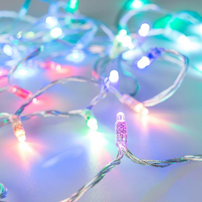 ARdecoled 15м. Уличная гирлянда нить RGB Ardecoled 12V ARD-String-Classic-15000-Clear-100Led-Live RGB-SPI (31518) 31518