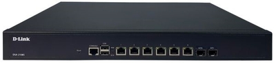 D-Link Маршрутизатор D-link 6x10/100/1000Base-T, 2x1000Base-X SFP, 2xUSB DSA-2108S/A1A 