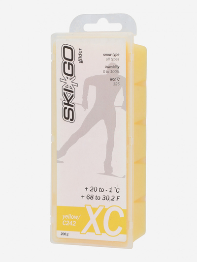 Ski Go Мазь скольжения для беговых лыж Ski Go XC +20/-1, 200 г, Желтый 64251S1V-.