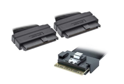 Supermicro Кабель Supermicro Slimline LP X8 (STR)-to-2xSFF8639 2x4 Ph4 CBL-SAST-1231LP-85