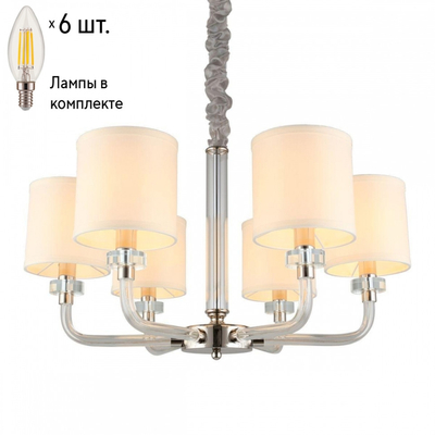 Aployt Люстра подвесная с лампочками APLOYT APL.729.03.06+Lamps APL.729.03.06+Lamps