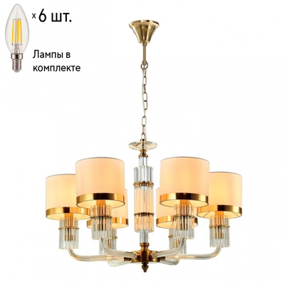 Aployt Люстра подвесная с лампочками APLOYT APL.767.03.06+Lamps APL.767.03.06+Lamps