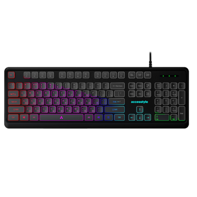 AccesStyle Проводная клавиатура Accesstyle K202-OCL Dark Gray 