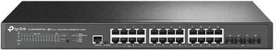 TP-LINK Коммутатор управляемый TP-LINK JetStream, 24x2,5Гбит/с (8xPoE++, 16xPoE+), 4xSFP+ TL-SG3428XPP-M2 