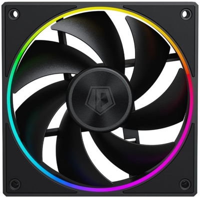 ID-Cooling Вентилятор для корпуса ID-Cooling 120x120x27mm, 500-2000rpm, 78CFM, 29.9dBA, 4-pin PWM (3-pack) BOX AF-127-ARGB-K TRIO 