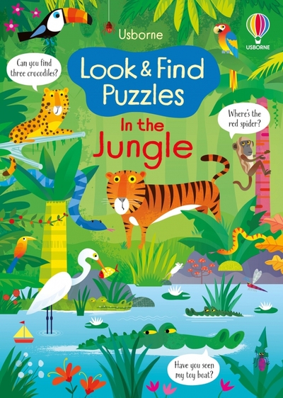 Книга: Usborne Look and Find Puzzles. In the Jungle 9781801310505