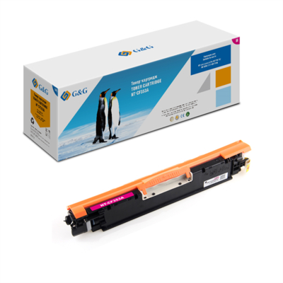 CET Group Cartridge G&G 130A для HP CLJ Pro M176/M177, с чипом (1 000), пурпурный (аналог CF353A) CET Group GG-CF353A