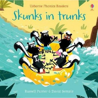 Книга: Usborne Книга Phonics Readers: Skunks in Trunks 9781474971485