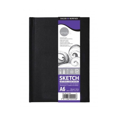 Daler-Rowney Скетчбук Daler-Rowney "Simply" А6 54 л 100 г 482154600
