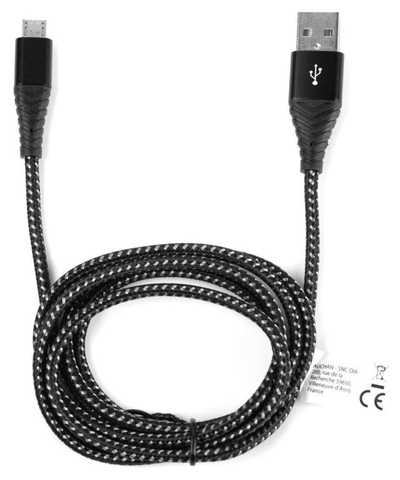 Qilive Кабель Qilive USB А- MICRO-USB 2.1A черный, 1,2 м 