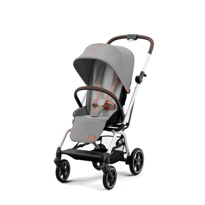 Cybex Прогулочная коляска Cybex Eezy S Twist+ 2 SLV с дождевиком и бампером 