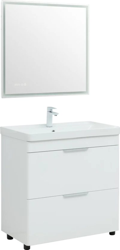 Aquanet Мебель для ванной Aquanet Ирис new 80 напольная, 2 ящика 