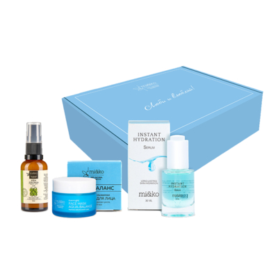 mi&ko MI&KO Набор подарочный Люби и влюбляй! (маска для лица 50 мл + сыворотка для лица 30 мл + крем для лица 30 мл) Mi&KO NP43223