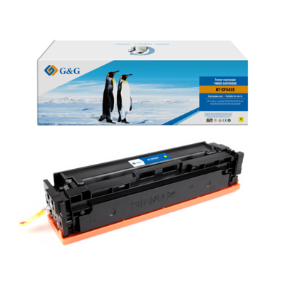CET Group Cartridge G&G 203X для HP CLJ M254/280/281, с чипом (2500стр.), желтый (аналог CF542X) CET Group GG-CF542X