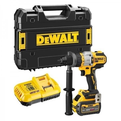 DeWalt Ударная дрель-шуруповерт DEWALT DCD999X1, АКБ 9 Ач и ЗУ DCD999X1-QW 
