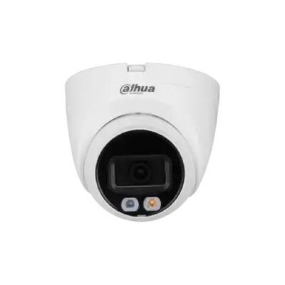 DAHUA Видеокамера IP Dahua уличная купольная Full-color с ИИ 2Мп; 1/2.8” CMOS; объектив 3.6мм DH-IPC-HDW2249TP-S-LED-0360B 