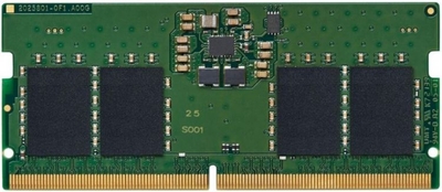 Kingston Модуль памяти SODIMM DDR5 8GB Kingston PC5-41600 5600MHz CL46 1RX16 1.1V 262-pin 16Gbit KVR56S46BS6-8 