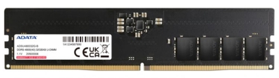 Adata Модуль памяти DDR5 8GB ADATA PC5-38400 4800MHz CL40 1.1V single rank Ret AD5U48008G-B 