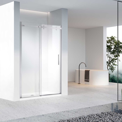 Vincea Душевая дверь в нишу Vincea Como-N 130x195 VDS-4CN130CL стекло прозрачное, профиль хром VDS-4CN130CL