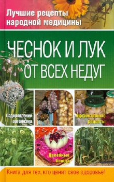 Книга: ОлмаМедиаГрупп/Просвещение Чеснок и лук от всех недуг (Соловьева Вера Андреевна) 978-5-373-03727-3