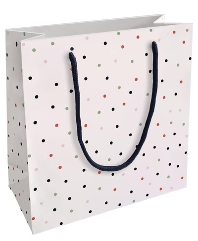 Be Smart Пакет подарочный Be Smart Точки, 20х20х12 см