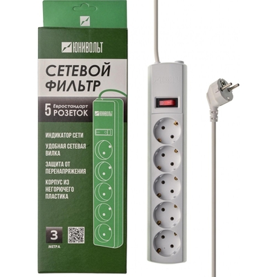 ЮНИВОЛЬТ Сетевой фильтр Юнивольт 00-00000390 