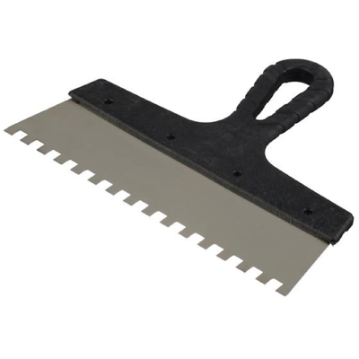 Jettools Шпатель зубчатый Jettools 250 мм нержавеющая сталь зуб 8x8 мм 