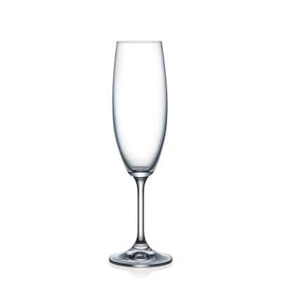 Crystalex Бокалы для шампанского Bohemia Crystal Lara 220 мл 6 шт Crystalex 