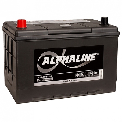 Alphaline EFB 115D31R 800А Прямая полярность 80 Ач (301x175x220) Alphaline T110R 115D31R