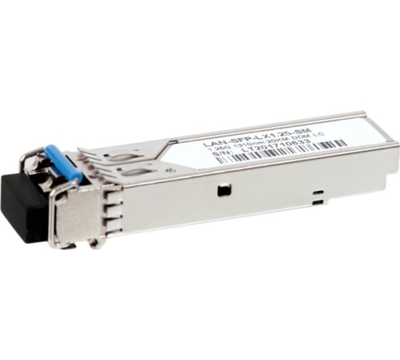 LANMASTER Модуль SFP Lanmaster LX 20км, 1310нм, SM, duplex LC, 1.25Gbps, промышленный, DDM, Cisco LAN-SFPi-LX1.25-SM 