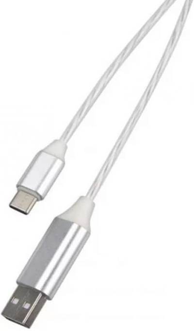Red Line Кабель интерфейсный Red Line LED USB/USB Type-C, белый УТ000022103 