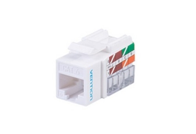 Vention Модуль Vention keystone Jack Cat.6 UTP белый IPDW0 