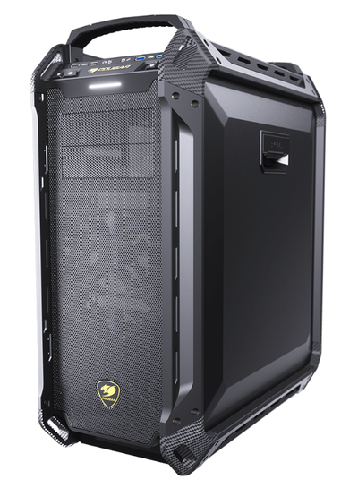 COUGAR Корпус eATX Cougar черный, без БП, Mesh, TG, 2*USB3.0, 2*USB2.0, Fan controller Panzer_Max_G 