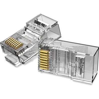 Vention Коннектор Vention RJ45 (8p8c), cat. 6, под витую пару (50шт.) IDDR0-50 