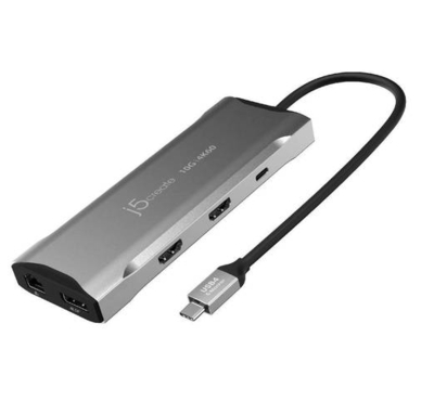 j5create Адаптер j5create USB-C Multi-Monitor Mini Dock Compatible with USB4 devices JCD397 