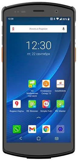 Urovo Терминал сбора данных Urovo Android 10/2.2 GHz/8xCore, Kryo 260 CPU/Qualcomm SD 660/RAM 4 GB/ROM 64 GB/UROVO 2D (SE2020)/2D Imager/5. DT50-SU3S10E4F21 