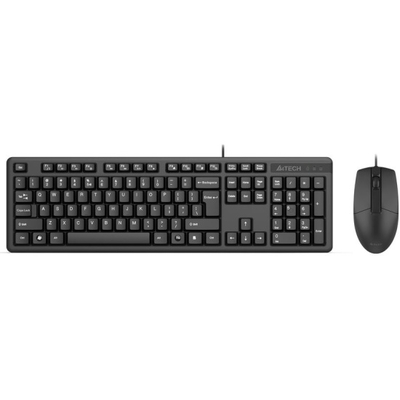 A4Tech Клавиатура и мышь A4Tech клав:черный мышь:черный USB (1988376) KR-3330S A4TECH KR-3330S