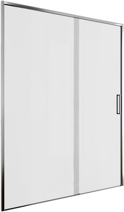 Aquanet Душевая дверь Aquanet Pleasure Evo 140 см AE65-N140-CT стекло прозрачное, профиль хром AE65-N140-CT