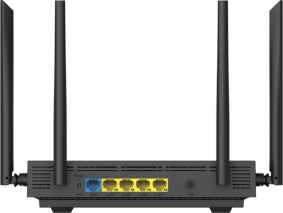 Netis Роутер WiFi netis AX1800, 4 LAN, 1000 Мбит/с, 4 (802.11n), 5 (802.11ac), 6 (802.11ax), 1774 Мбит/с, USB 3.0, 4G/LTE, IPv6 N6 