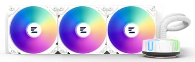 Zalman Система охлаждения жидкостная Zalman LGA 1700/1200/115X/2066/2011-V3/2011, AM5/AM4 (3*120mm fan, ARGB, White, 4-pin PWM) Reserator5 Z36 ARGB White 