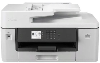 Brother МФУ цветное Brother A3, цветное, принтер/копир/сканер/факс, 28 стр/мин, 256MB, ч/б 4800x1200 dpi, ADF50, Duplex, Ethernet, USB, WiFi, пуск MFC-J3540DW 