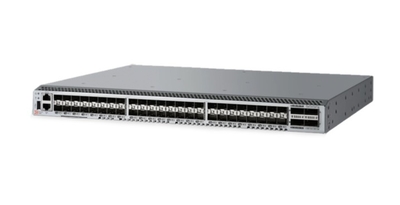 Brocade Коммутатор Brocade FC, 64 ports/24 active, 24*32G SWL SFP+ transceivers, 2 RPS, port-side exh, rails, EntBndl gratis, FOS notupgradable (DS6620B, G620 BR-G620-24-32G-R_EB