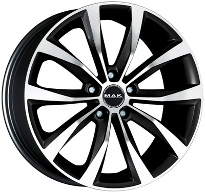 Mak Колесный диск MAK WOLF 8xR20 5x115 ET40 DIA70.2 WOLF 8x20/5x115 D70.2 ET40 Black_mirror F8090WFBM40UHN