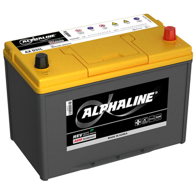 Alphaline Автомобильный аккумулятор Alphaline AGM 90 Ач обратная полярность D31L AX D31L