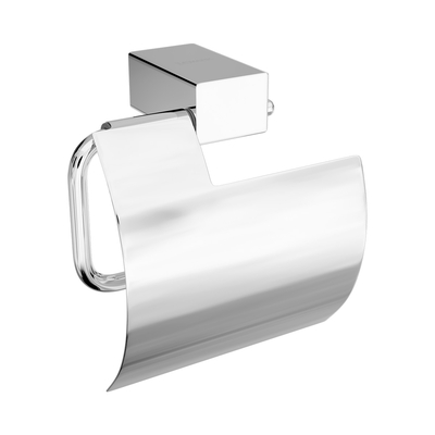 Lemark Бумагодержатель Lemark Smooth Line 9721010 с крышкой, хром 9721010