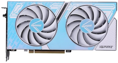 Colorful Видеокарта PCI-E Colorful 8GB GDDR6 128bit 5nm 1830/17000MHz HDMI/3*DP RTL GeForce RTX 4060 (RTX 4060 Ultra W DUO OC 8GB-V) RTX 4060 Ultra W DUO OC 8GB-V