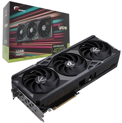 Colorful Видеокарта PCI-E Colorful 12GB GDDR6X 192bit 5nm 1920/21000MHz HDMI/3*DP RTL GeForce RTX 4070 (RTX 4070 Vulcan OC-V) RTX 4070 Vulcan OC-V